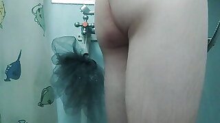 Taking a bathroom