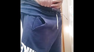 I in a friend's toilet at his house