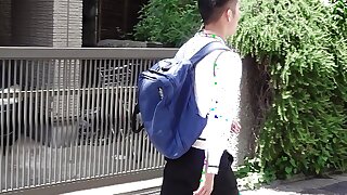 Cruising in Japanese Bathhouse