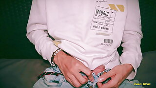 Sexy Skinny Twink Magic C Masturbating His Ginormous Cock And Shooting His Cum On Your Face