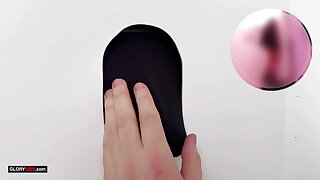 Young straight man lets himself go at the gloryhole