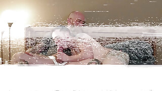 Daddy spreads Danny Wilcoxxs crevice with beer can giant dick