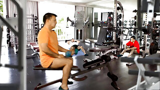 Gym diaries of a giant cock