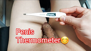 I attempted taking my temperature with my penis !! I am Hukkinkun !!
