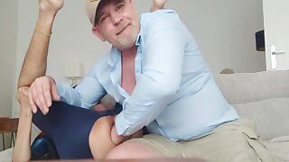 Gay Lad Passive Pal Get Bareback Fucked Fisted