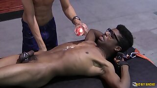 Cj Connors Torments And Edges Djs Cock With Ache And Gusto